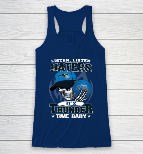 Listen Haters It is MAGIC Time Baby NBA Racerback Tank 6