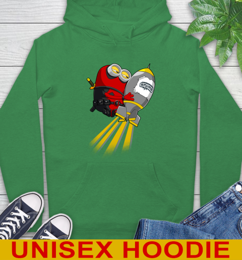 NBA Basketball San Antonio Spurs Deadpool Minion Marvel Shirt Hoodie 8