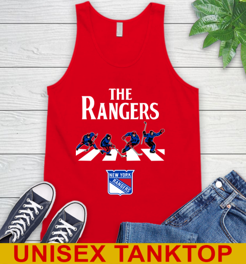 NHL Hockey New York Rangers The Beatles Rock Band Shirt Tank Top 5