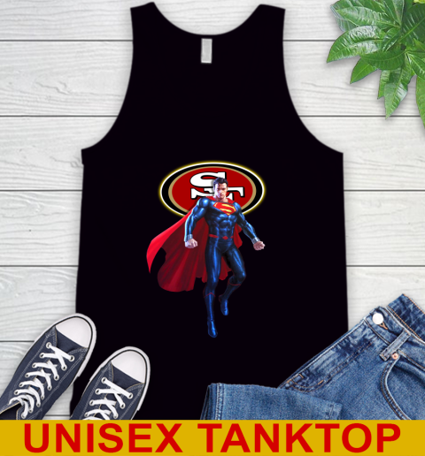 NFL Superman DC Sports Football San Francisco 49ers Tank Top 2