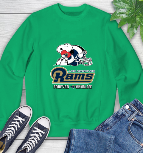 NFL The Peanuts Movie Snoopy Forever Win Or Lose Football Los Angeles Rams 30