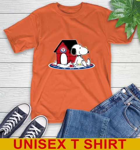 MLB Baseball Texas Rangers Snoopy The Peanuts Movie Shirt T-Shirt 5