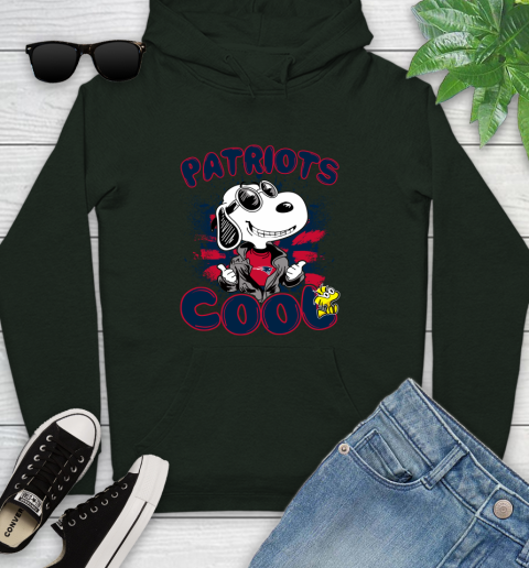 NFL Football New England Patriots Cool Snoopy Shirt Youth Hoodie 12
