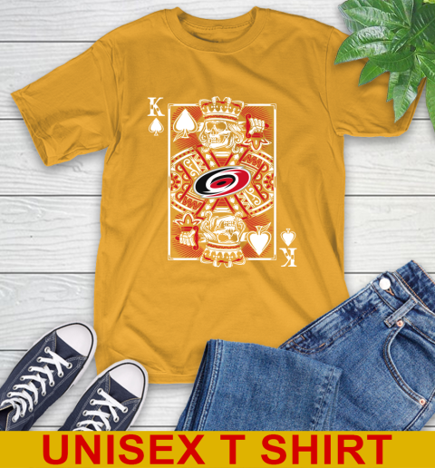 Carolina Hurricanes NHL Hockey The King Of Spades Death Cards Shirt T-Shirt 2