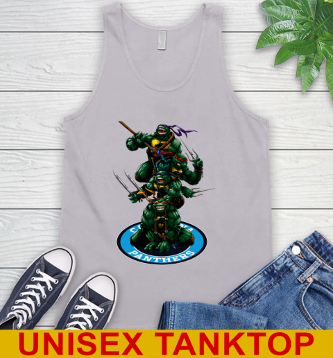 NFL Football Carolina Panthers Teenage Mutant Ninja Turtles Shirt Tank Top 4