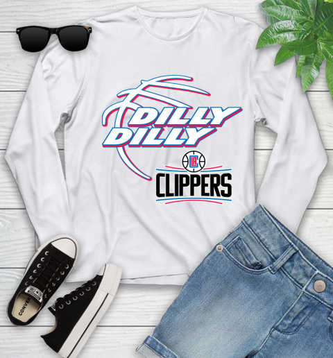 NBA Los Angeles Clippers Dilly Dilly Basketball Sports Youth Long Sleeve