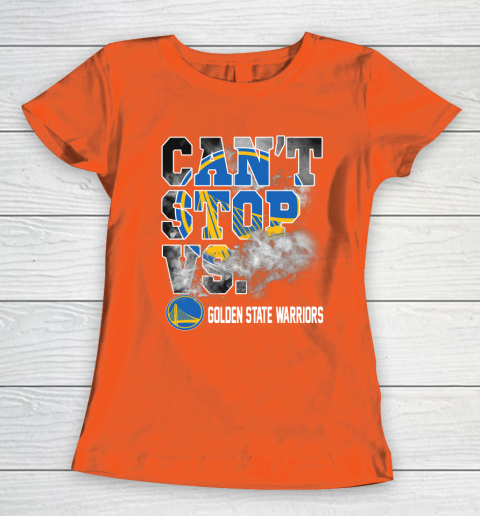 NBA Golden State Warriors Basketball Can't Stop Vs Women's T-Shirt 3