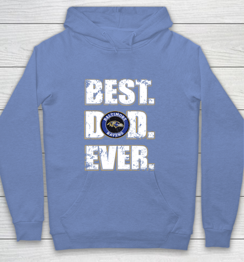NFL Baltimore Ravens Football Best Dad Ever Family Shirt Youth Hoodie 8