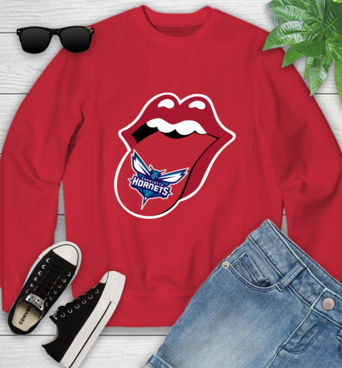 Charlotte Hornets NBA Basketball Lips I Root For My Team Adoring Fan 123