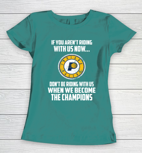 NBA Indiana Pacers Basketball We Become The Champions Women's T-Shirt 10