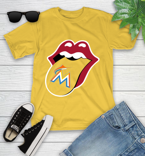Miami Marlins MLB Baseball Lips I Root For My Team Adoring Fan 110
