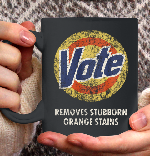 Anti Trump Vote Detergent Funny Vintage Ceramic Mug 11oz