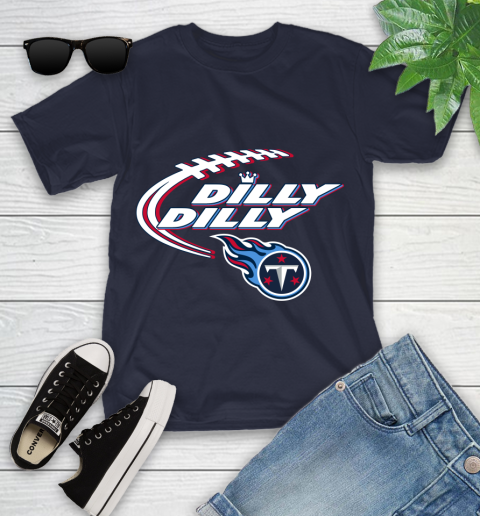 NFL Tennessee Titans Dilly Dilly Football Sports Youth T-Shirt 3