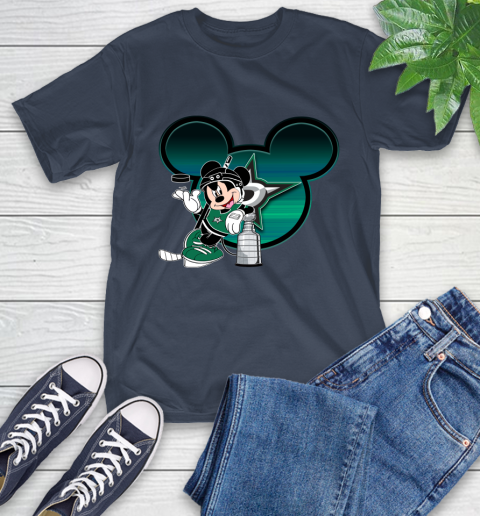 NHL Dallas Stars Stanley Cup Mickey Mouse Disney Hockey T Shirt T-Shirt 4