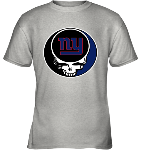 New York Giants Grateful Dead Custom Printed T-Shirt