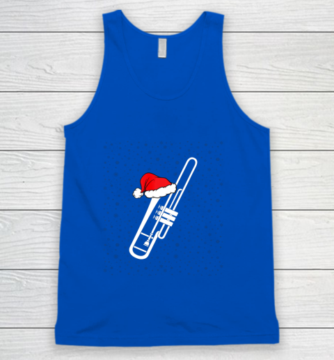 Christmas Gift Trombone Santa Trombone Funny Xmas Pajama Tank Top 5 Christmas Gift Trombone Santa Trombone Funny Xmas Pajama Tank Top - Image 5