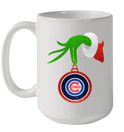 Chicago Cubs Grinch Merry Christmas MLB Baseball Ceramic Mug 15oz