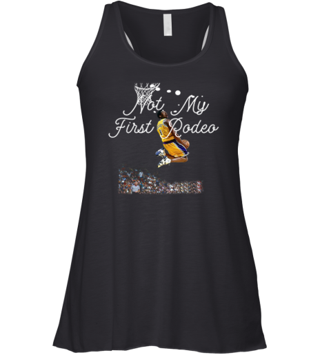 Aaron Rodgers Wearing Kobe Bryant Not My First Rodeo Premium Racerback Tank