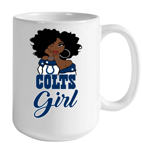 Indianapolis Colts Girl NFL Color Changing Mug 15oz 2