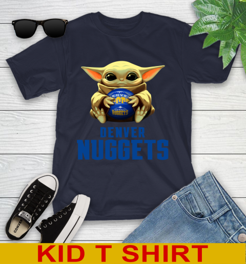 NBA Basketball Denver Nuggets Star Wars Baby Yoda Shirt 103