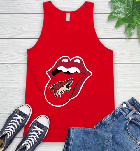 Arizona Coyotes NHL Hockey Lips I Root For My Team Adoring Fan 75