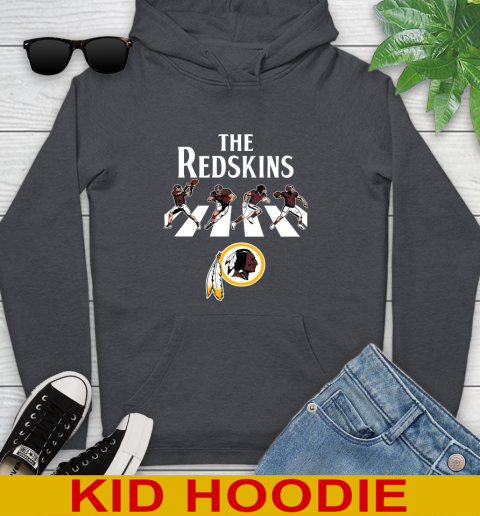 NFL Football Washington Redskins The Beatles Rock Band Shirt Youth Hoodie 9