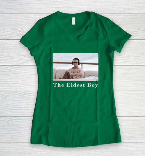 Kendall Roy The Eldest Boy Women's V-Neck T-Shirt - Image 4