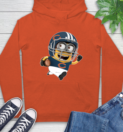 NFL Chicago Bears Minions Disney Football Sports Hoodie 5