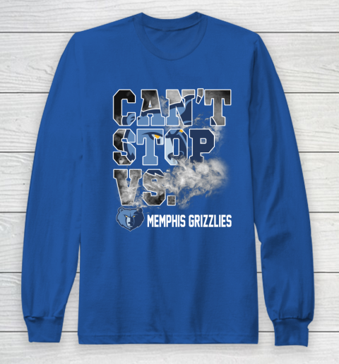 NBA Memphis Grizzlies Basketball Can't Stop Vs Long Sleeve T-Shirt 6