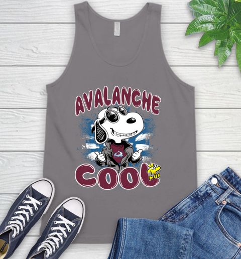 NHL Hockey Colorado Avalanche Cool Snoopy Shirt Tank Top 6