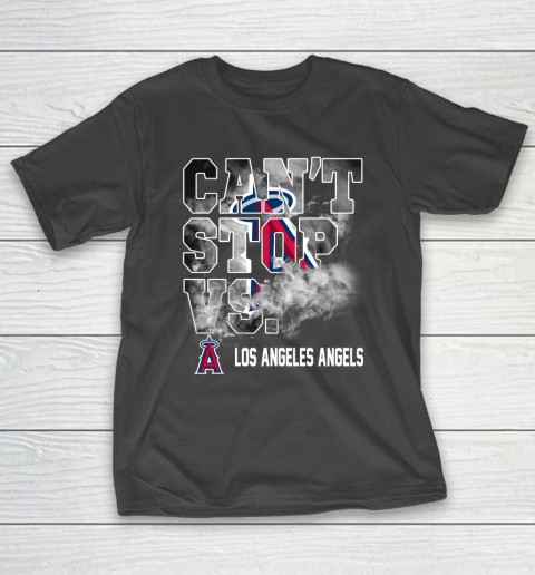 MLB Los Angeles Angels Baseball Can't Stop Vs Los Angeles Angels T-Shirt