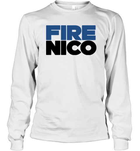 FIRE NICO Dallas Mavericks Protest Luka Trade Long Sleeve T-Shirt