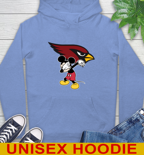 Arizona Cardinals NFL Football Dabbing Mickey Disney Sports Hoodie 11