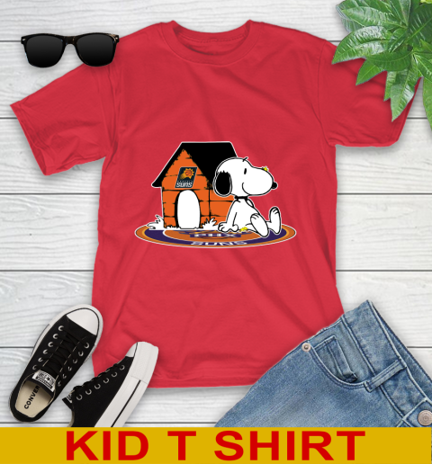 NBA Basketball Phoenix Suns Snoopy The Peanuts Movie Shirt Youth T-Shirt 10