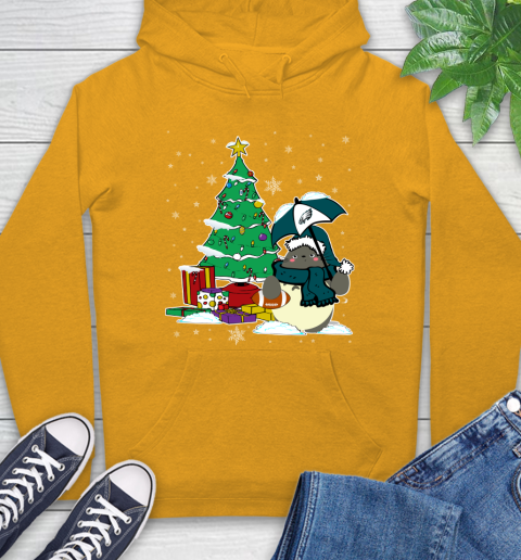 Philadelphia Eagles NFL Football Cute Tonari No Totoro Christmas Sports Hoodie 2