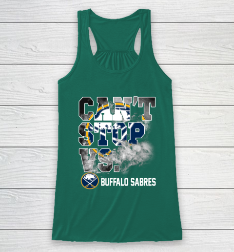 NHL Buffalo Sabres Hockey Can't Stop Vs Racerback Tank 5