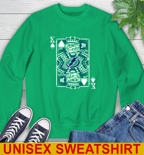 Tampa Bay Lightning NHL Hockey The King Of Spades Death Cards Shirt Sweatshirt 8