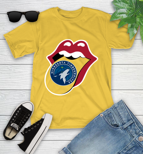 Minnesota Timberwolves NBA Basketball Lips I Root For My Team Adoring Fan 110