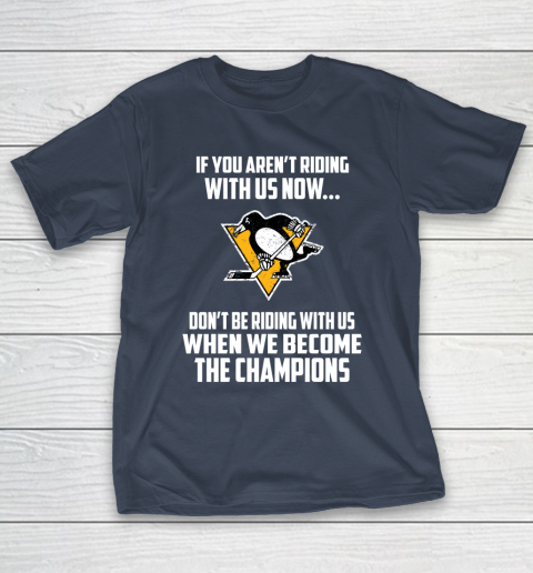 NHL Pittsburgh Penguins Hockey We Become The Champions T-Shirt 3