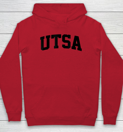 UTSA Athletic Arch College University Alumni Hoodie Tee For Sports