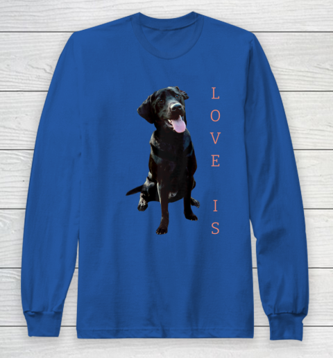 Black top lab shirt