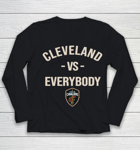 Cleveland Cavaliers Vs Everybody Youth Long Sleeve