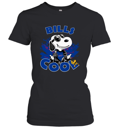 Buffalo Bills Snoopy Joe Cool We're Awesome Women's T-Shirt