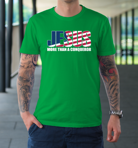 Jesus More Than A Conqueror T-Shirt 5