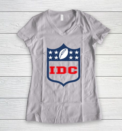IDC American Football Lover Women's V-Neck T-Shirt