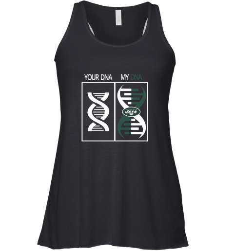 My DNA Is The New York Jets Football NFL Racerback Tank