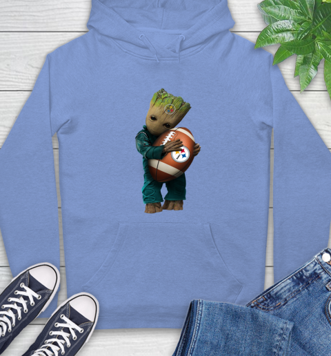 NFL Groot Guardians Of The Galaxy Football Sports Pittsburgh Steelers Hoodie 11