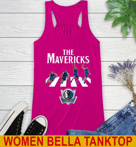 NBA Basketball Dallas Mavericks The Beatles Rock Band Shirt Racerback Tank 6