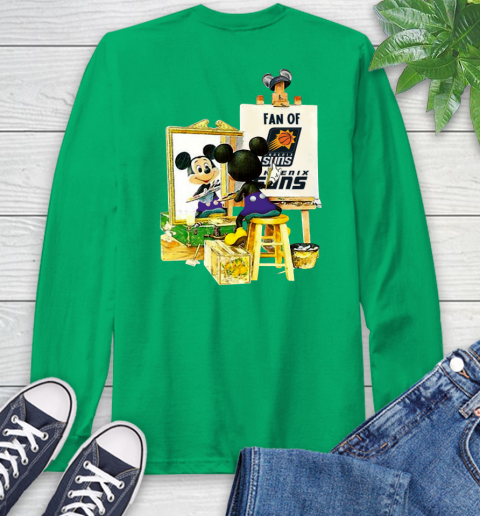 NBA Basketball Phoenix Suns Mickey Drawing Shirt 62
