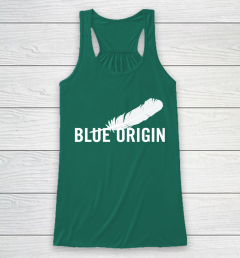 Blue Origin  All White Racerback Tank 5